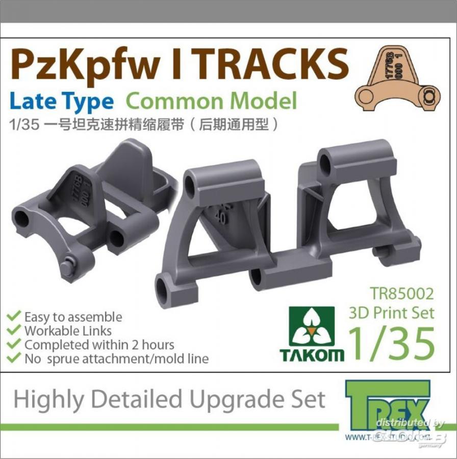 1:35 PzKpfw I TRACKS Late Type Common