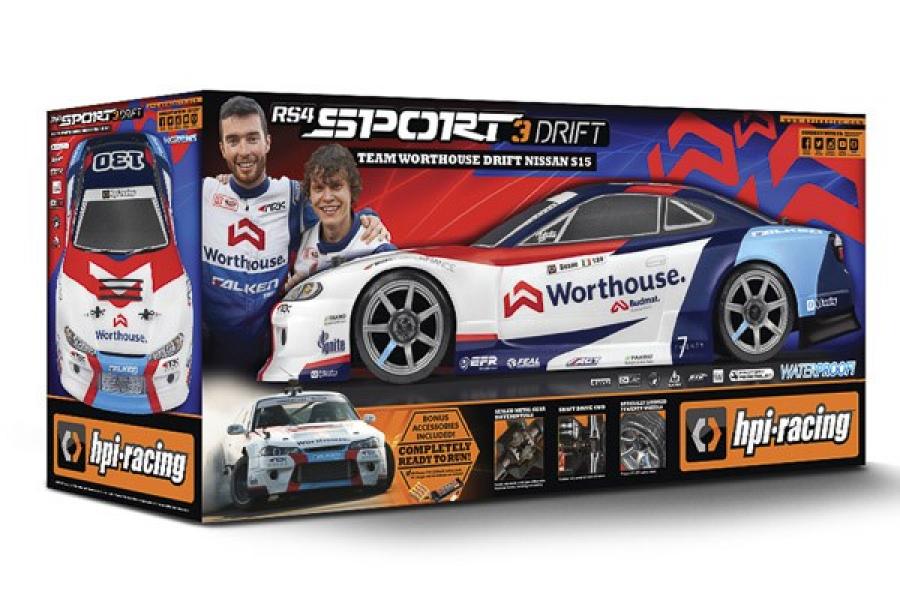 HPI Racing  Rs4 Sport 3 Drift Worthouse James Dean N 120097