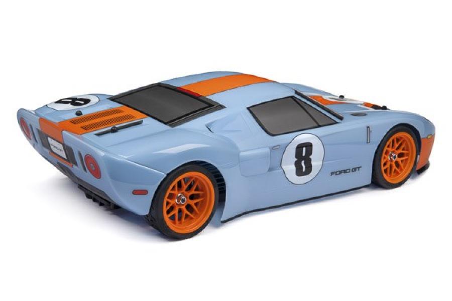 HPI Racing  HPI RS4 Sport 3 Flux Ford GT Heritage Edition RC-auto ilman akkua ja laturia 120098