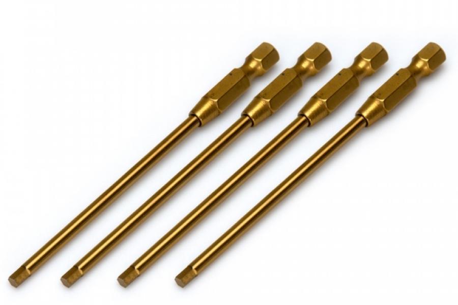 Power Tool Bits Straight Hex Set 1.5, 2, 2.5, 3mm