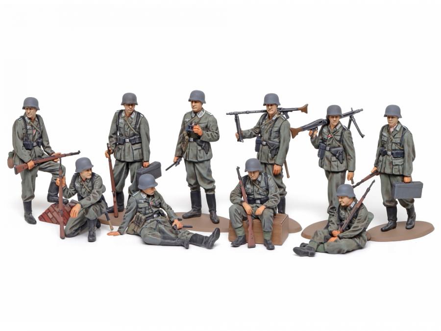 1/48 WWII WEHRMACHT INFANTRY SET