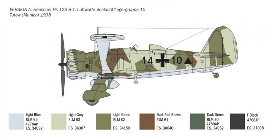 Italeri 1/48 HENSCHEL HS 123