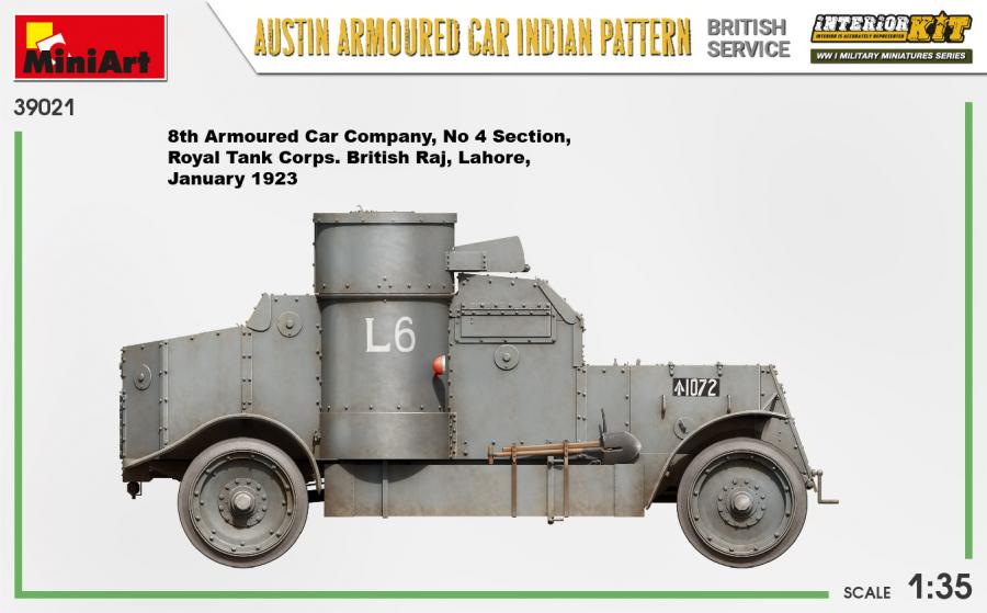 1:35 AUSTIN ARMOURED CAR, British