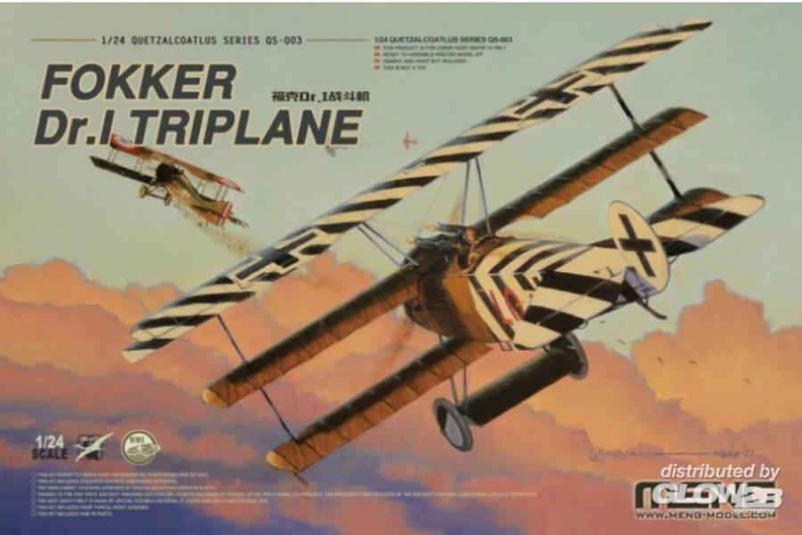 1:24 Fokker Dr.I Triplane