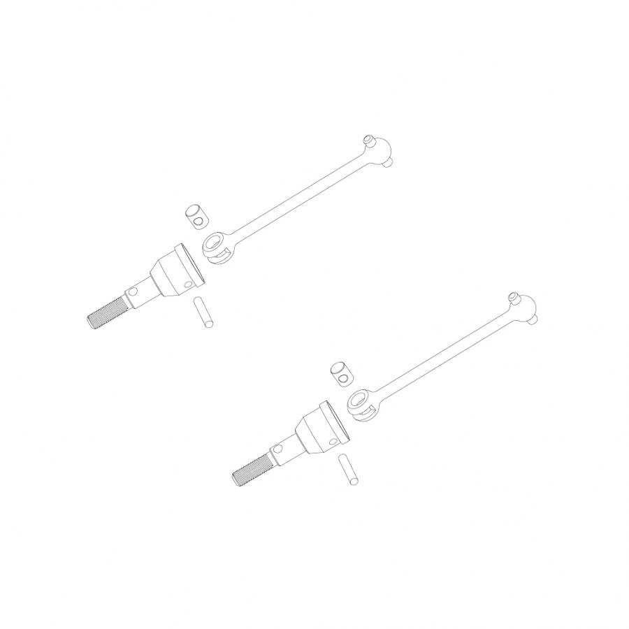 Metal Front CVD Shafts