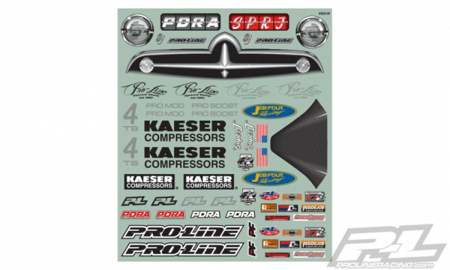 Super J Pro-Mod Clear Body for Slash 2wd Drag Car