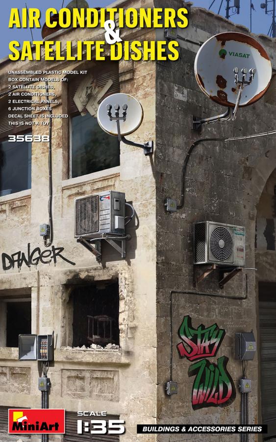 1:35 Air Conditioners & Satellite Dishes