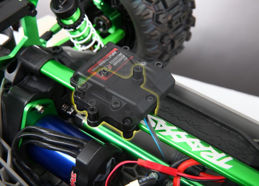 Traxxas Mount Telemetry Expander (Requires Chassis Brace Kit #6730)  Rustler 4x4 TRX6562