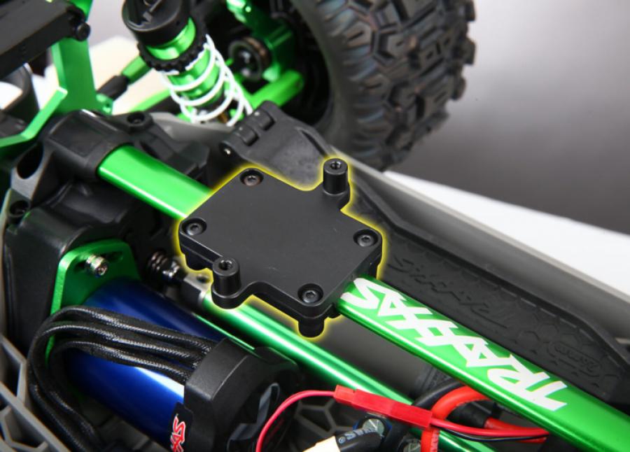 Traxxas Mount Telemetry Expander (Requires Chassis Brace Kit #6730)  Rustler 4x4 TRX6562