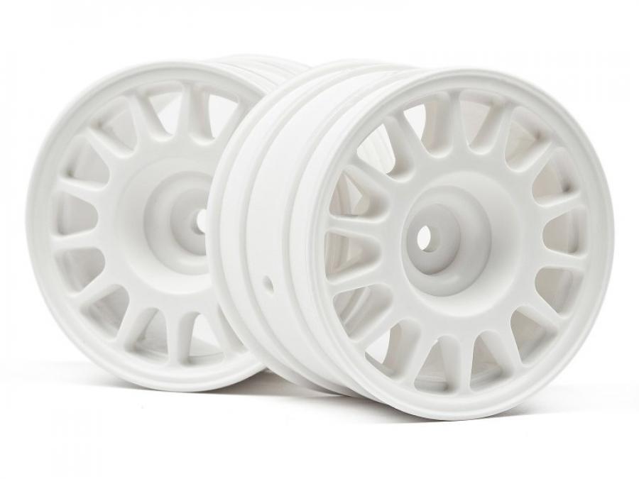HPI Racing  WR8 RALLY OFF-ROAD WHEEL 48X33MM (WHITE/2PCS) 107881