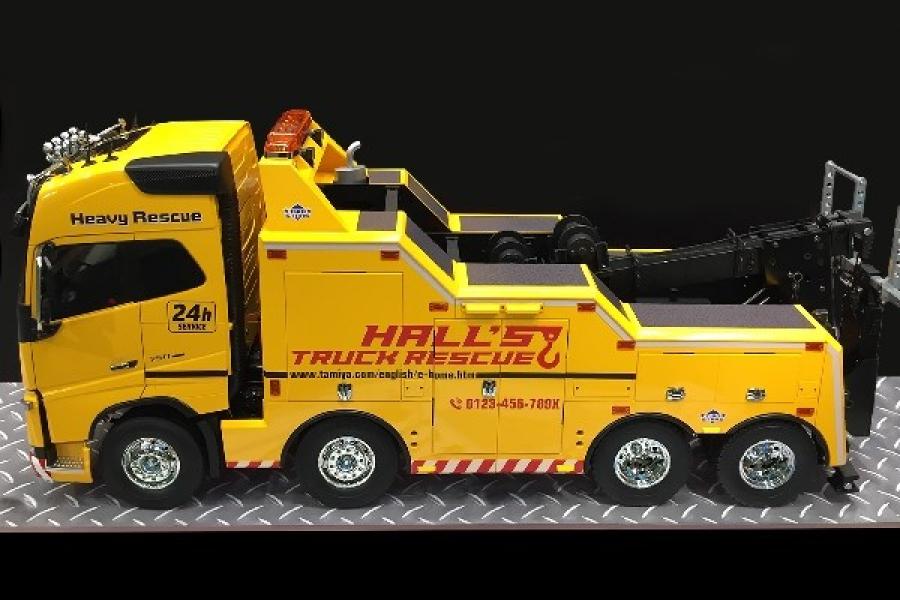 1/14 VOLVO FH16 8X4 TOW TRUCK GLOBETROTT