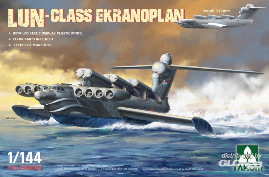 1:144 LUN-CLASS EKRANOPLAN