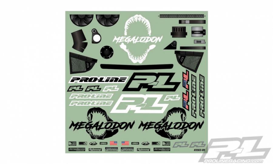 Megalodon Desert Buggy Clear Body for SlashÂ® 2wd & SlashÂ® 4x