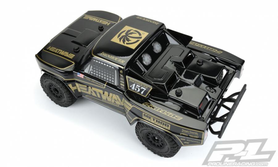 Pre-Cut 1967 FordÂ® F-100 Race Truck HeatwaveÂ® Edition Tough-Color (Black) Body for SlashÂ® 2wd & SlashÂ® 4x4