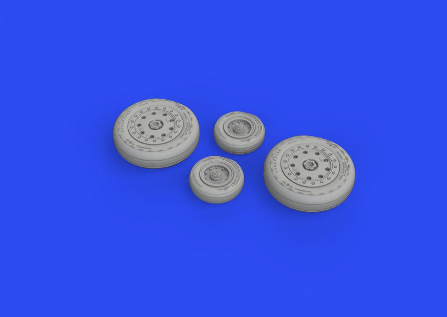 1:48 F-4B wheels for TAMIYA