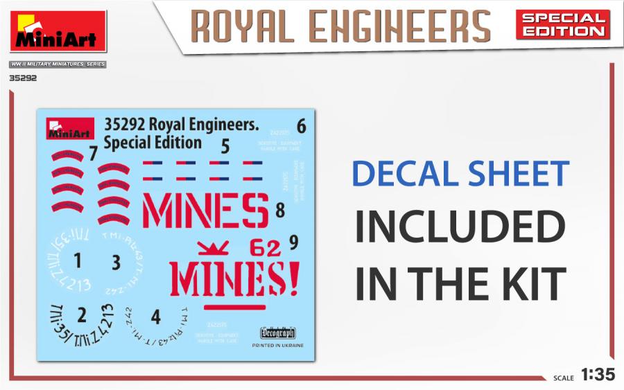 1:35 Royal Engineers. Special Edition