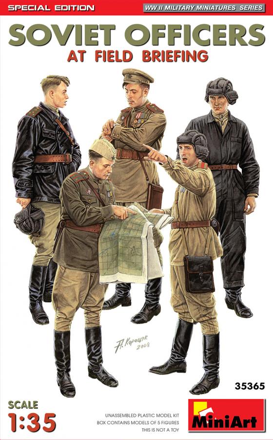 1:35 Soviet Officers At Field Briefing