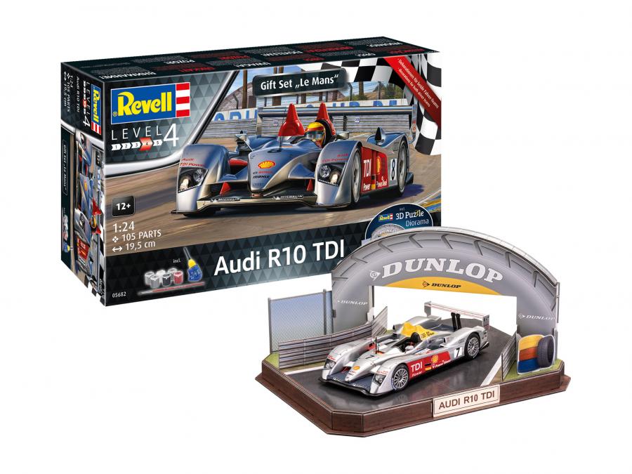 Revell 1:24 Gift Set Audi R10 Tdi Le Mans