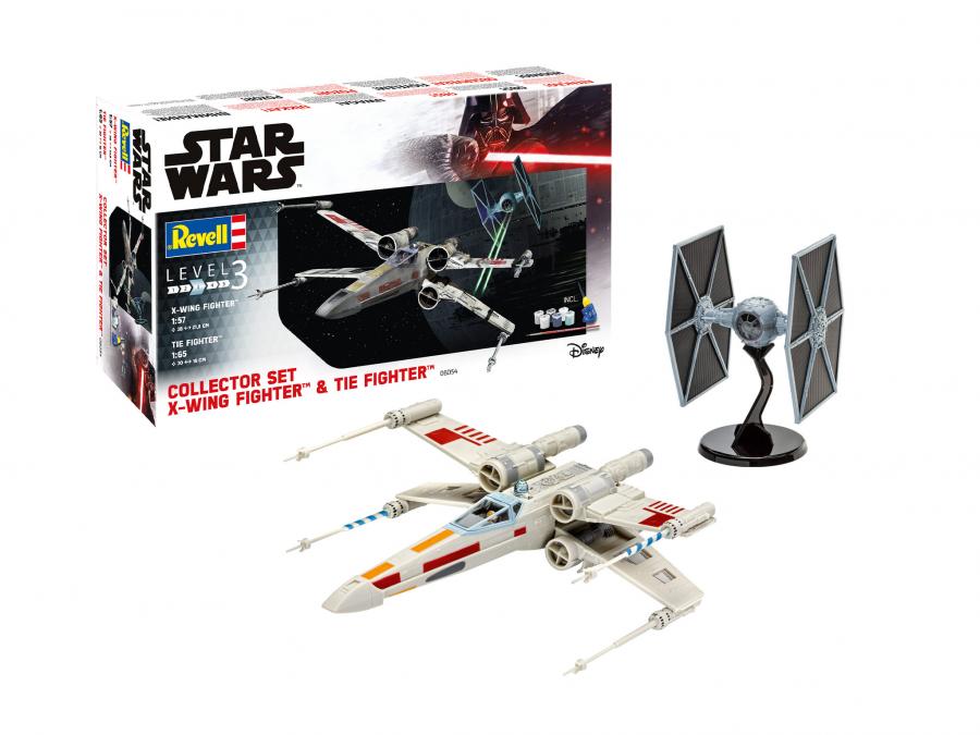 Revell 1:57 GIFT SET X-WING  + 1:65 TIE FIGHTER