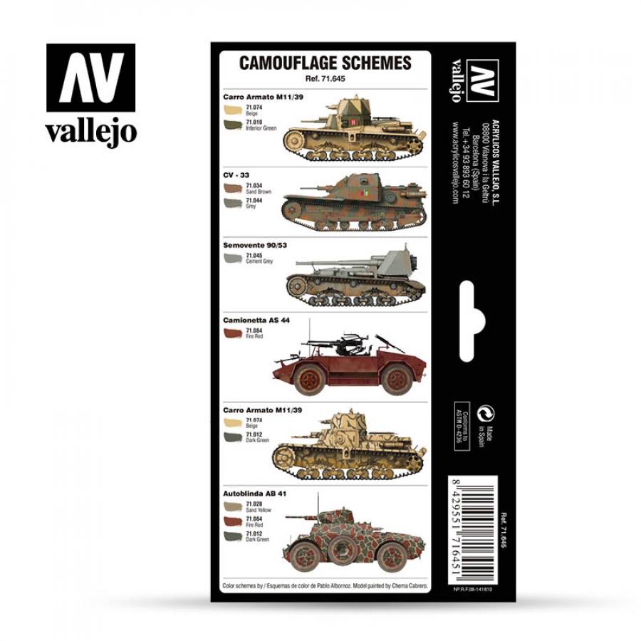 ITALIAN WWII REGIO ESERCITO CAMO COLORS