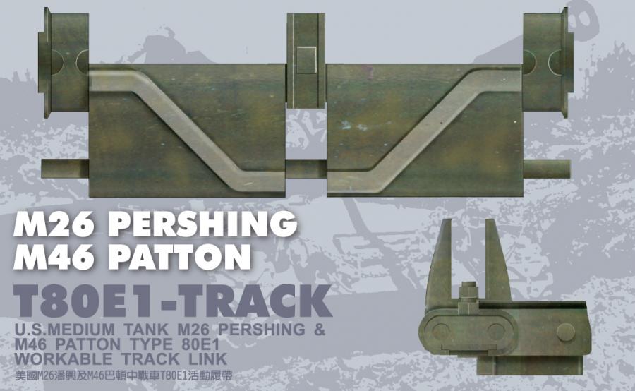 1:35 Tracks for M26 Pershing & M46 Patton