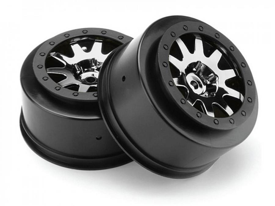 HPI Racing  Mk.10 V2 Wheel Chrome (4.5mm Offset/2Pcs) 106201