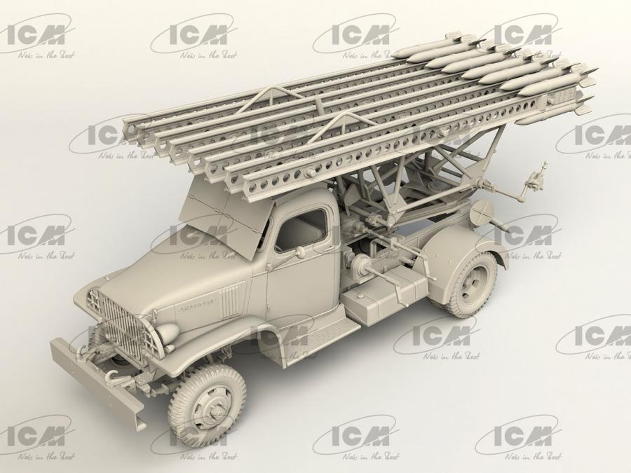 1:35 BM-13-16 on G7107 chassis with crew