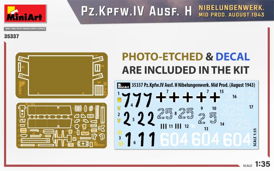 1:35 Panzer IV H Nibelungenwerk. (Mid)