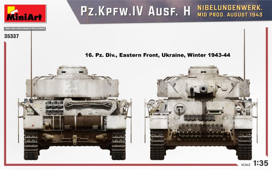 1:35 Panzer IV H Nibelungenwerk. (Mid)