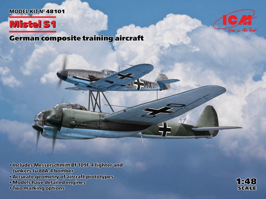 1:48 Mistel S1, German training aircraft