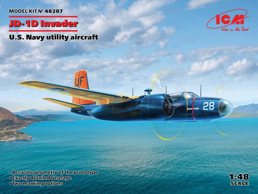 1:48 JD-1D, U.S. Navy utility aircraft