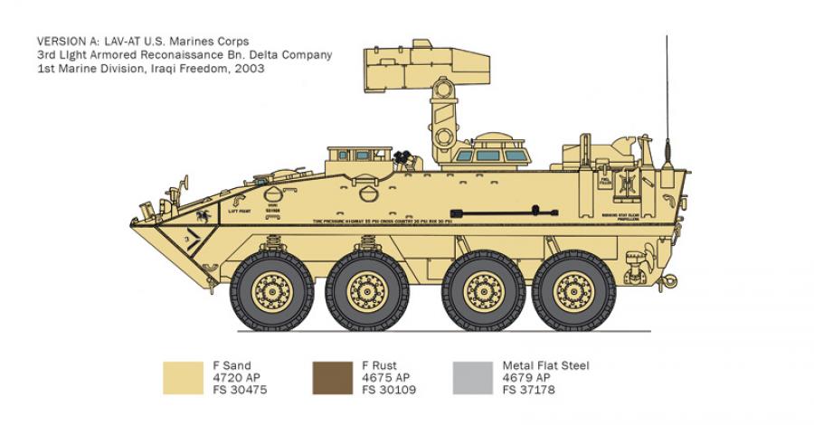 Italeri 1:35 LAV-AT