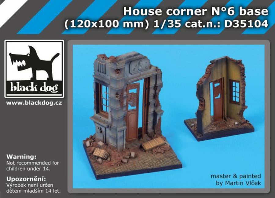 1:35 House Corner Base #6