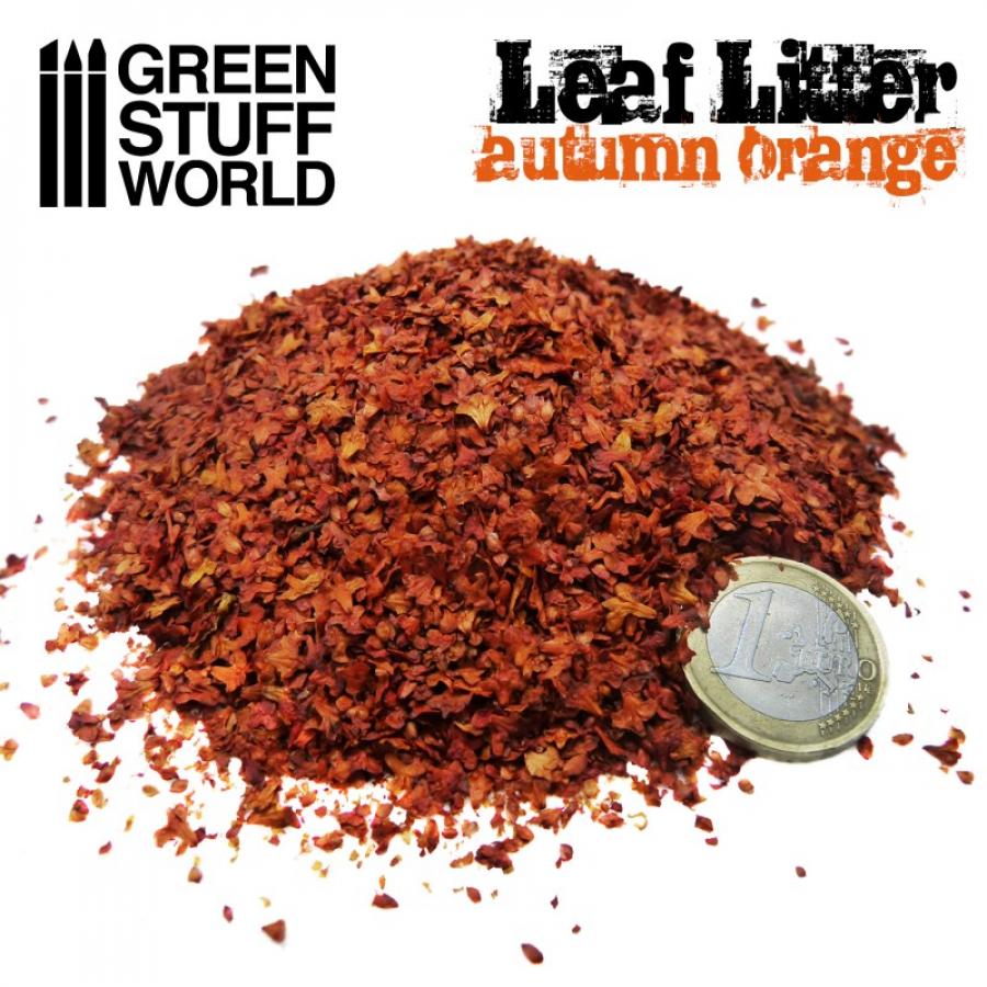 Leaf Litter Orange Autumn