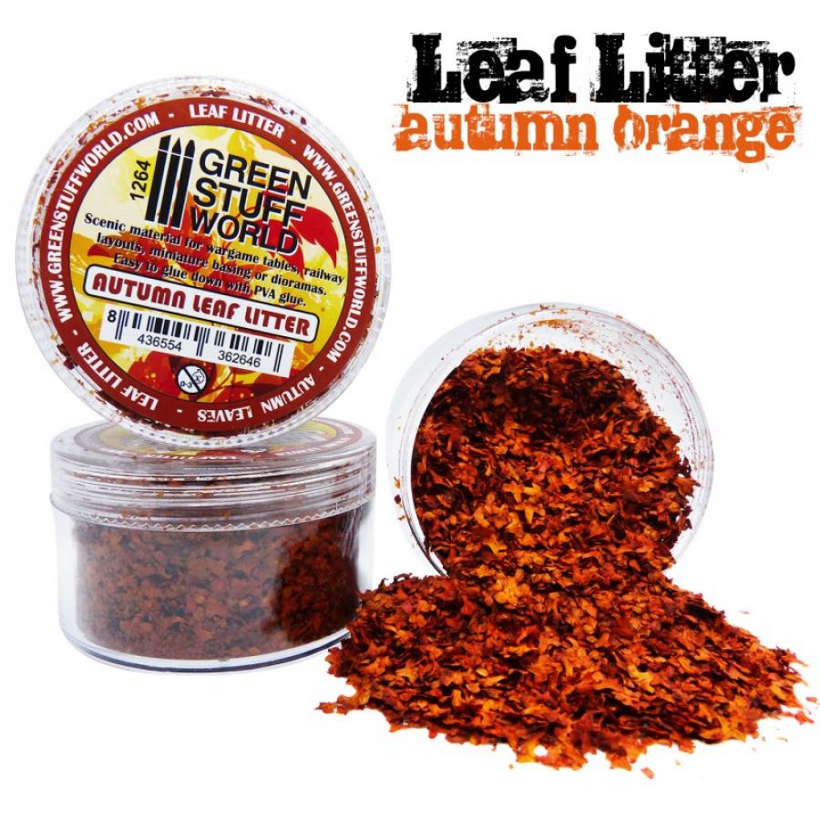 Leaf Litter Orange Autumn