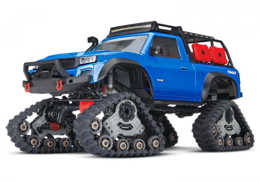 Traxxas TRX-4 Crawler TRAXX-telaketjuilla ilman akkua ja laturia TRX82034-4