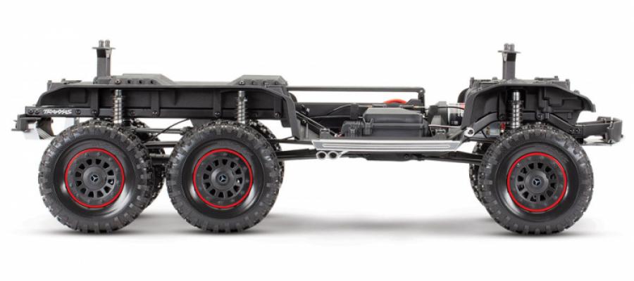 Traxxas TRX-6 Mercedes-Benz G63 AMG 6X6 Crawler RC-auto ilman akkua ja laturia TRX88096-4