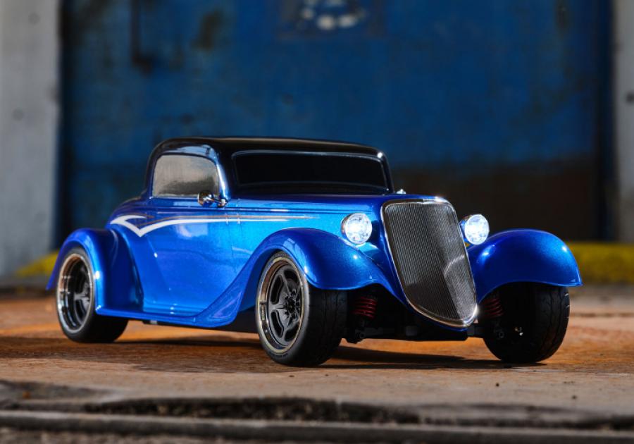 Traxxas Factory Five '35 Hot Rod Coupe 1/10 AWD RC-auto ilman akkua ja laturia TRX93044-4