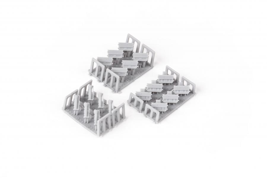 Eduard 1/35 WWII German NOTEK rear lights set (3d Print)