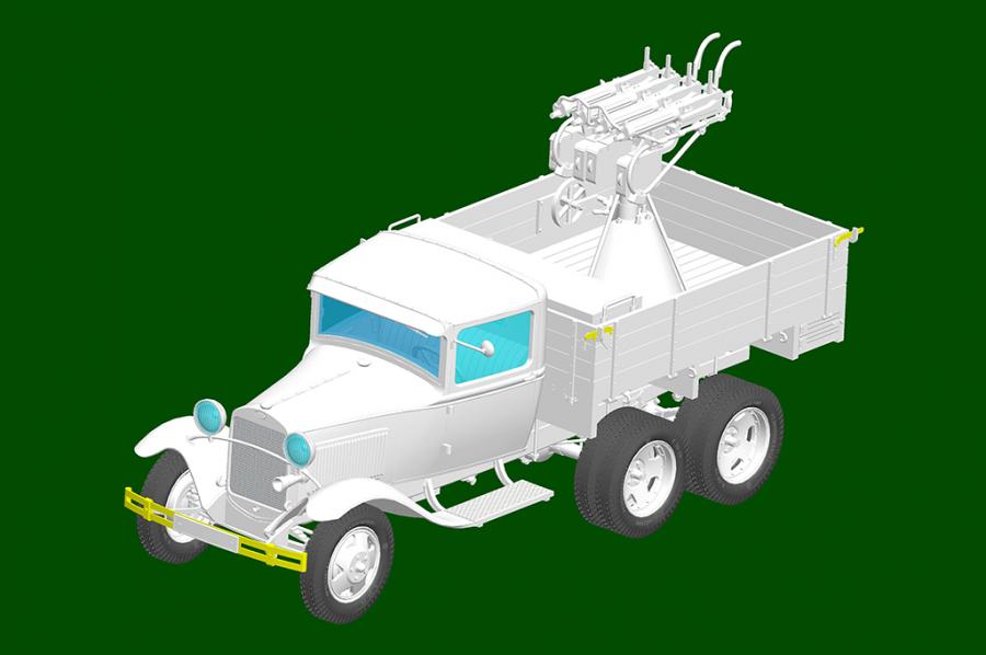 1/35 GAZ-AAA with Quad Maxim AA Gun