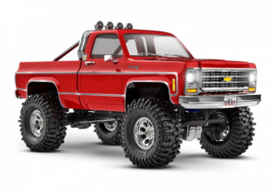 TRX-4M Chevrolet  K-10 High Trail RTR Red *