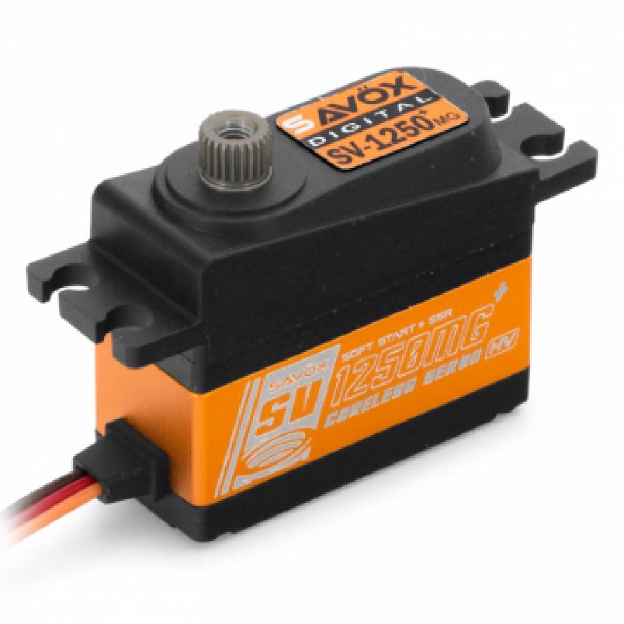 SV-1250MG Plus Servo 8,0Kg 0,095s HV Alu Coreless Metal Gear Mini