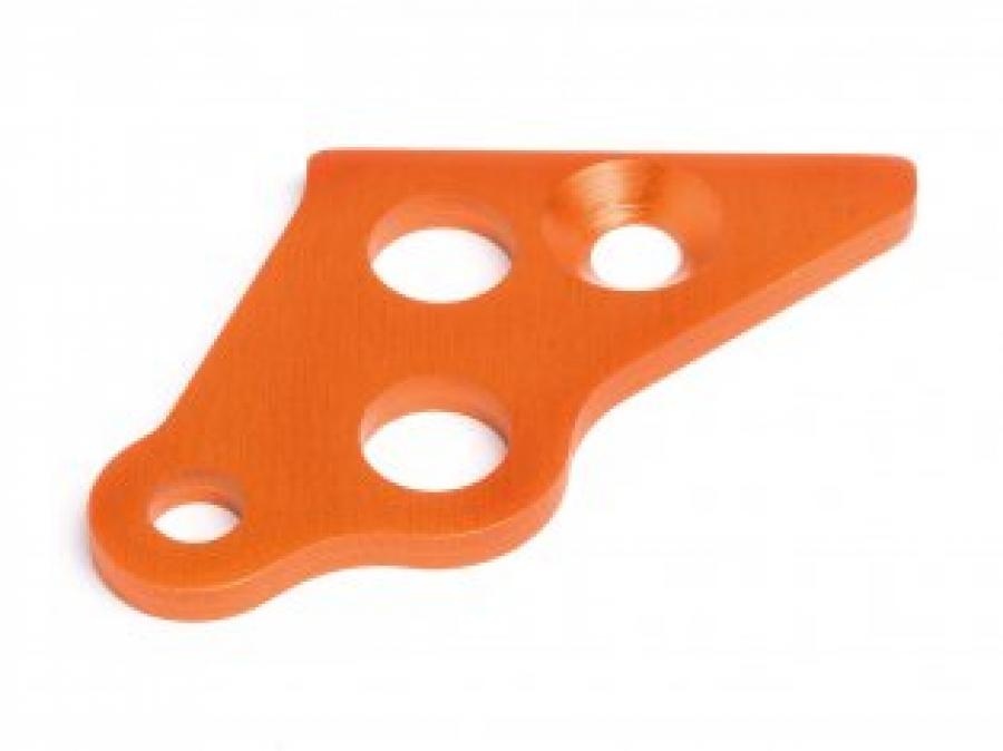 HPI Racing  ENGINE MOUNT BRACE (LEFT/ORANGE) 87489