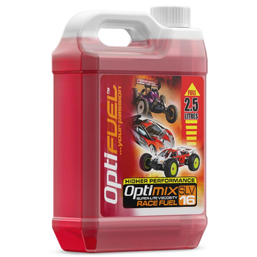 Polttoaine Optimix Race Fuel 16% Nitro 2,5 liter