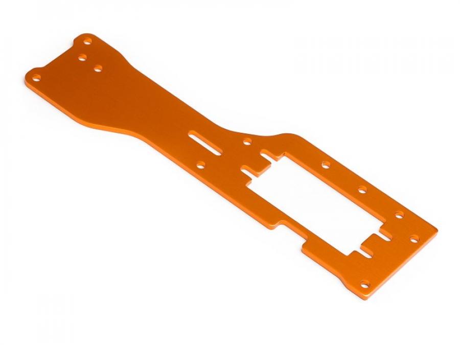 HPI Racing  Upper Chassis 6061 trophy Series (Orange) 101758