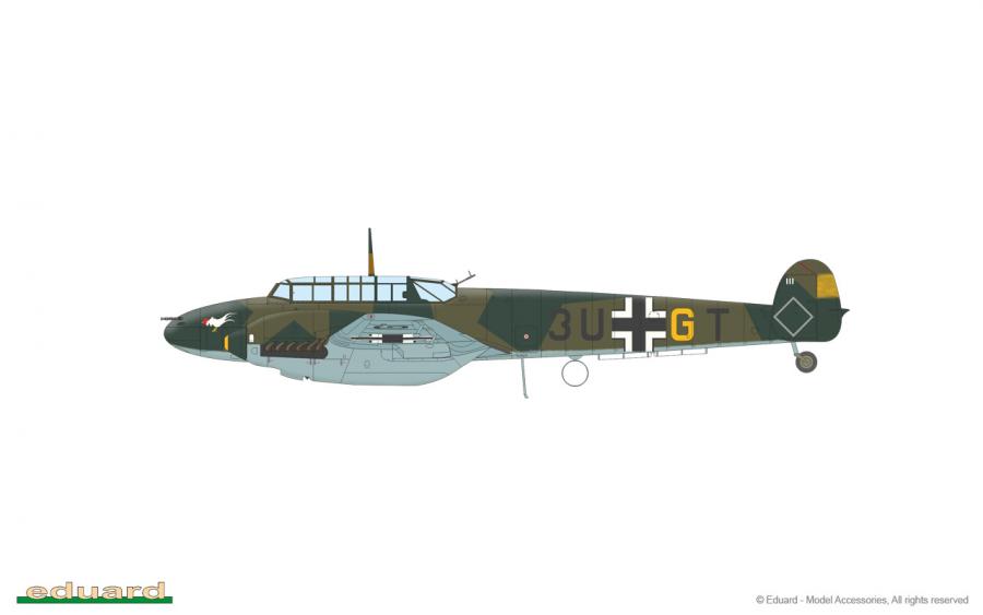 1/48 Bf 110C, Profipack