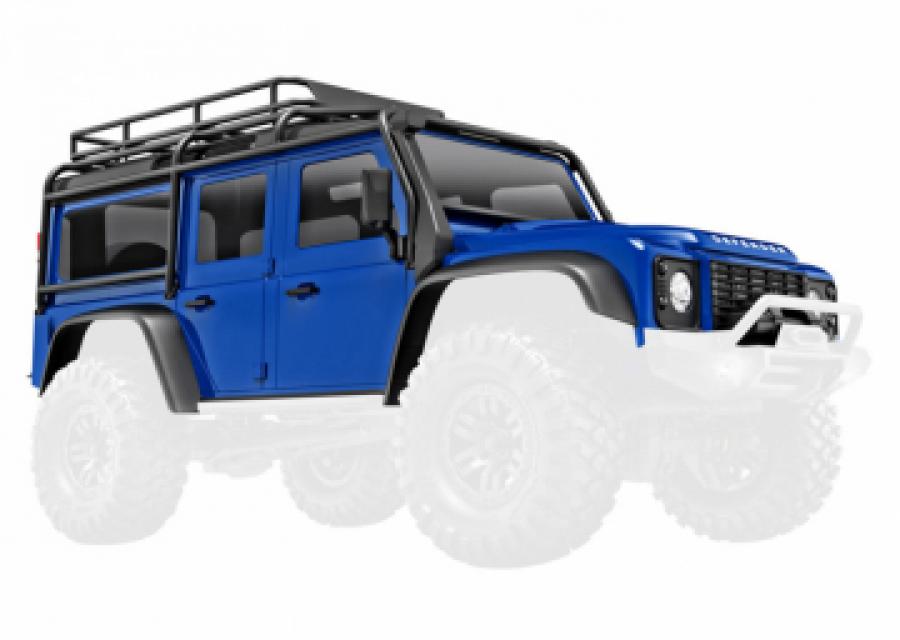 Traxxas Body TRX-4M Land Rover Defender Blue Complete TRX9712-BLUE