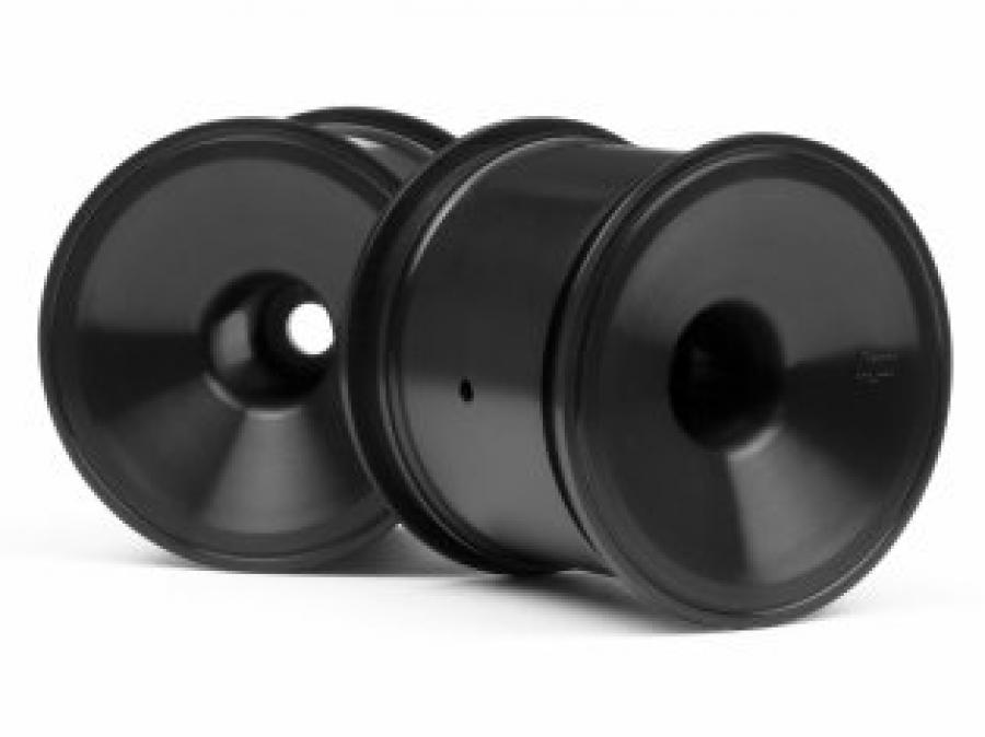 HPI Racing  DISH WHEEL BLACK (2.2IN/2PCS) 3091