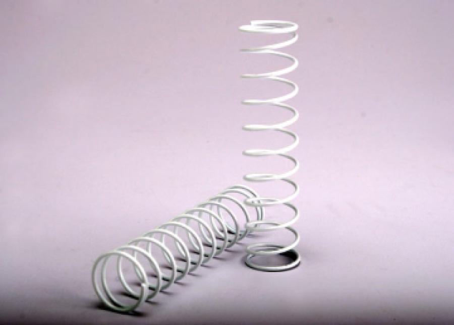 Shock Spring Rear White Nitro Slash (2)