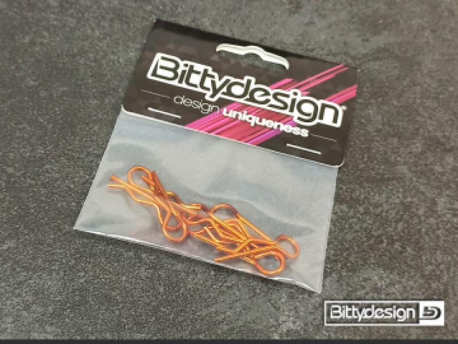 Body Clips Kit Big Scale (8) - Orange